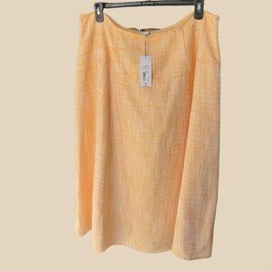 Liz Claiborne - Peach A-Line Skirt- 16W